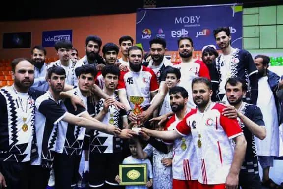 Red Crescent Sports Club Wins 11th Kabul Volleyball Cup