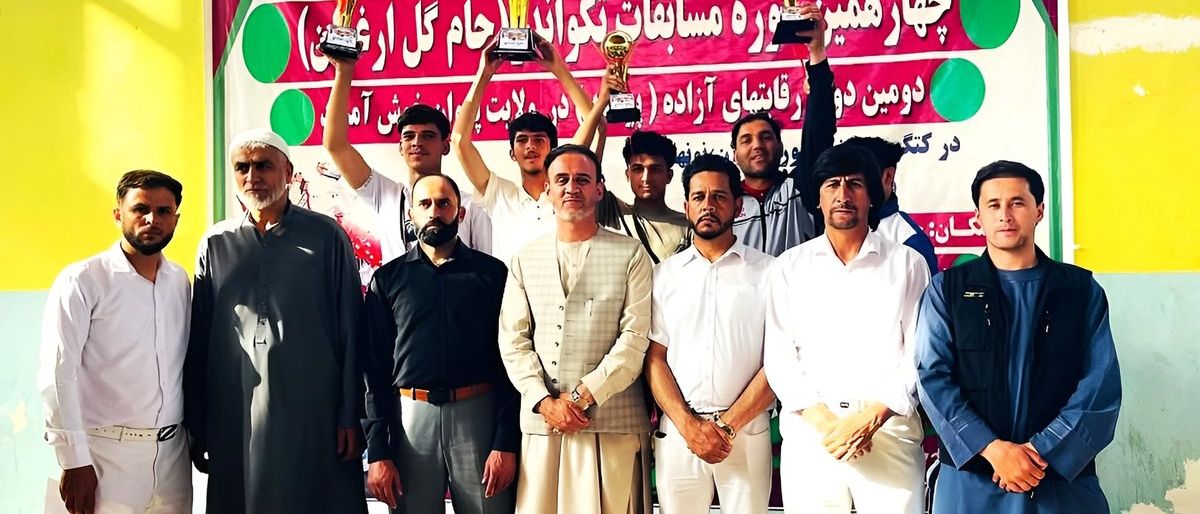 Parwan and Kandahar Teams Win Gul-e-Arghawan Cup Taekwondo Competitions