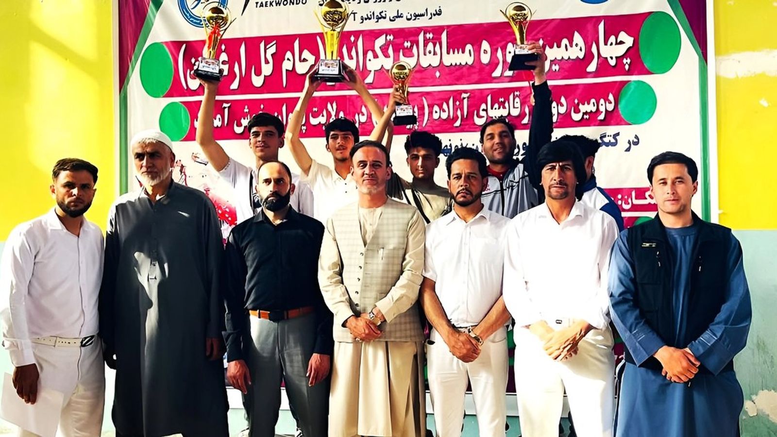Parwan and Kandahar Teams Win Gul-e-Arghawan Cup Taekwondo Competitions