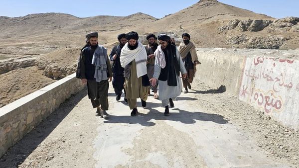 Minister of Water and Energy Visits Sultan Storage and Irrigation Dam in Ghazni