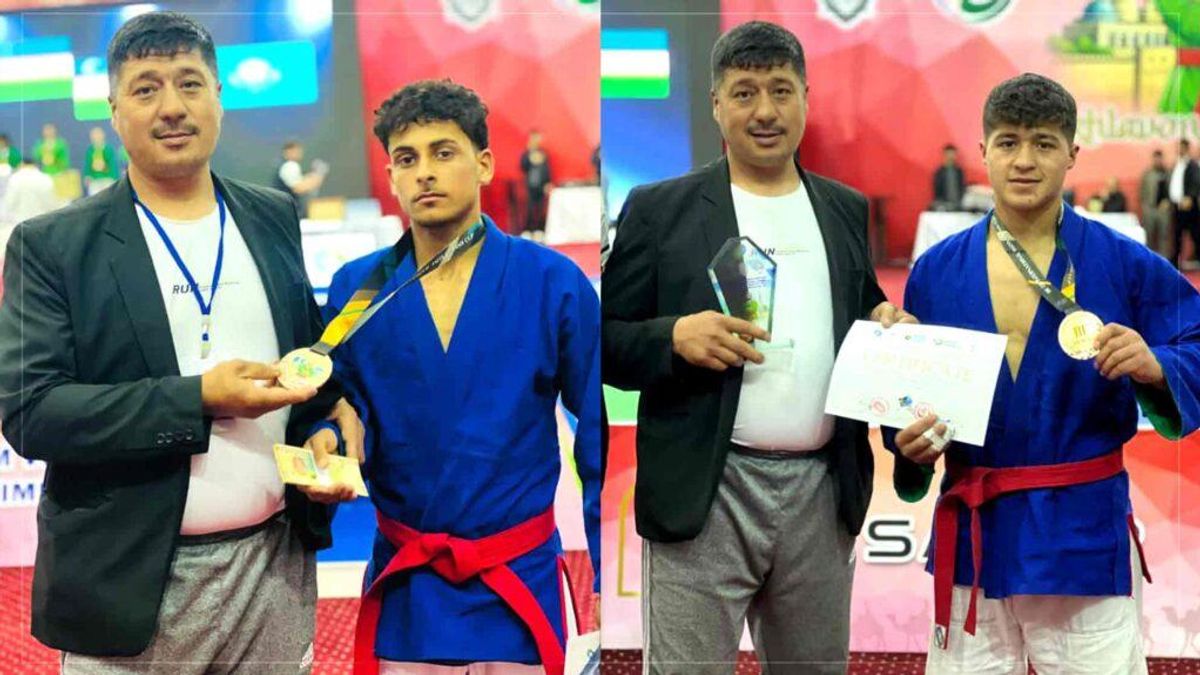 Two Afghan Under-18 Athletes Win Bronze Medals at Asian Kurash Championships in Uzbekistan