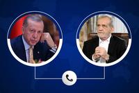 Erdoğan, Pezeshkian Discuss Ceasefire Developments and Regional Security in Phone Call