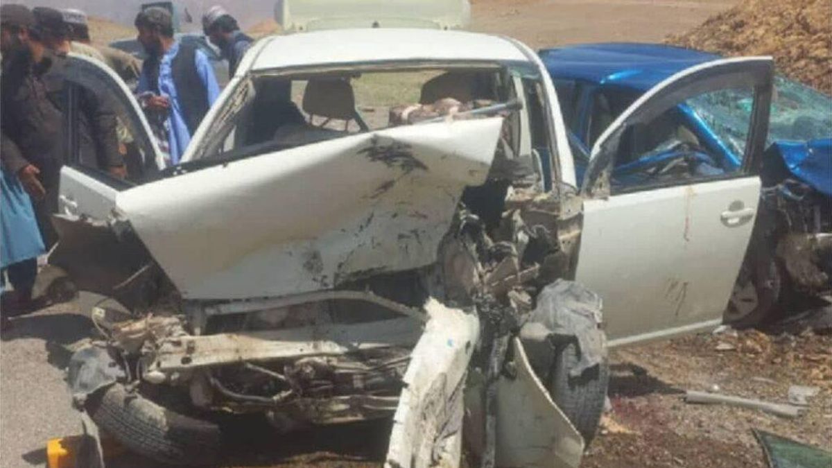 Two Killed, Three Injured in Farah Traffic Collision