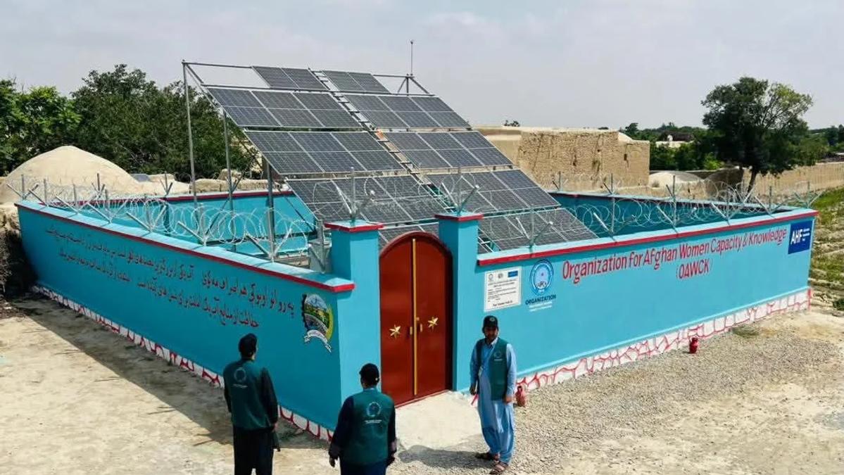 Clean Drinking Water Network Completed for 150 Families in Balkh Province