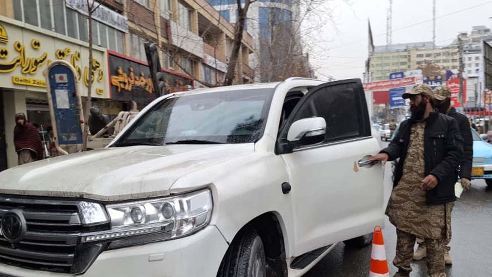 Public Security Police Intercept Hundreds of Undocumented Vehicles in Kabul