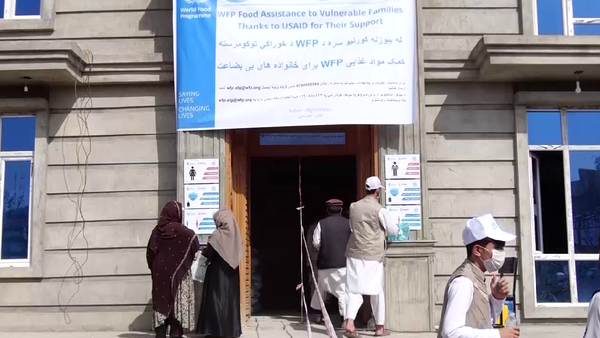 Afghan Ministry of Economy Reports Drop in Humanitarian Aid
