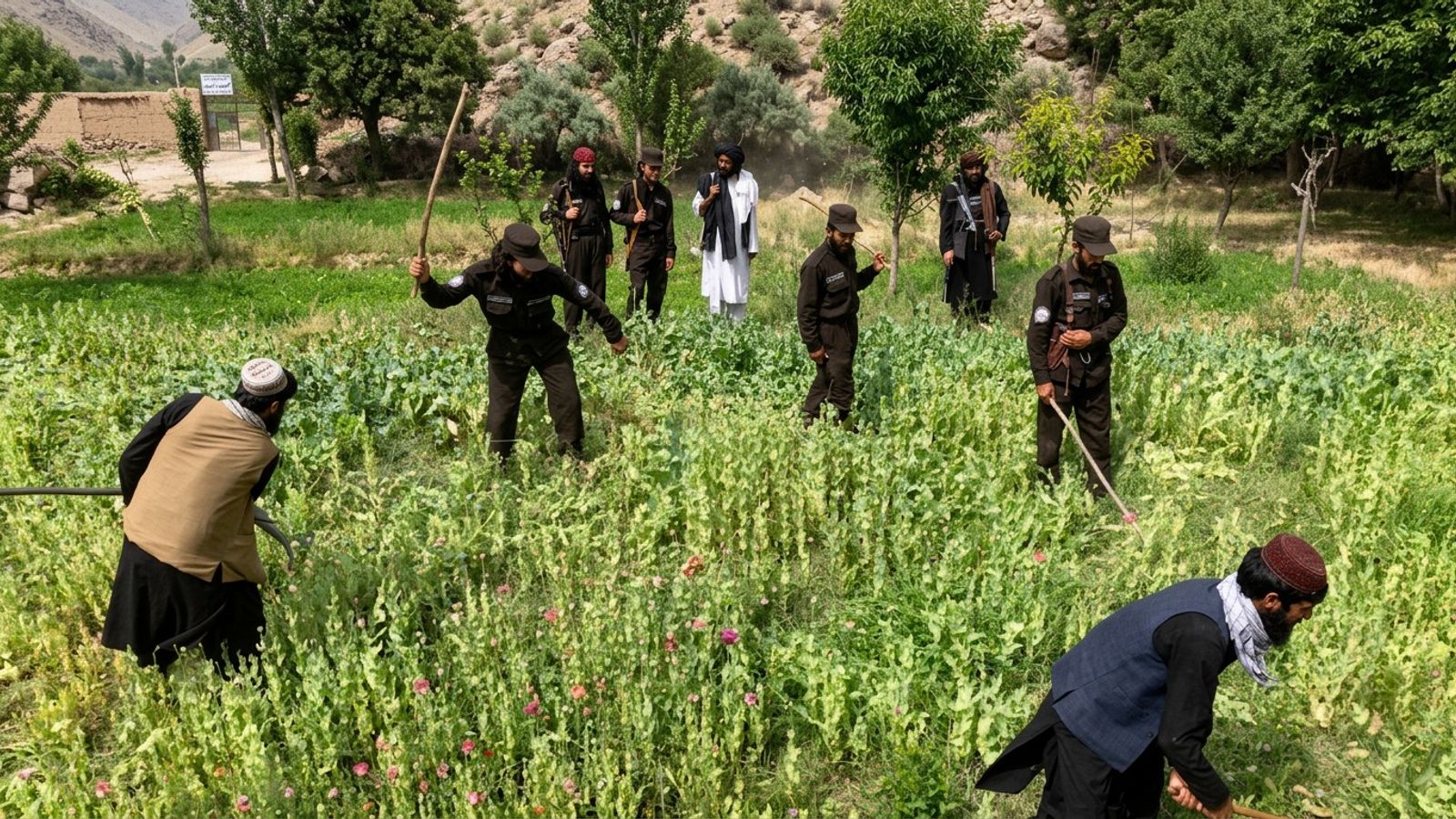 Islamic Emirate of Afghanistan Reports Near-Zero Drug Cultivation Following Anti-Narcotics Decree
