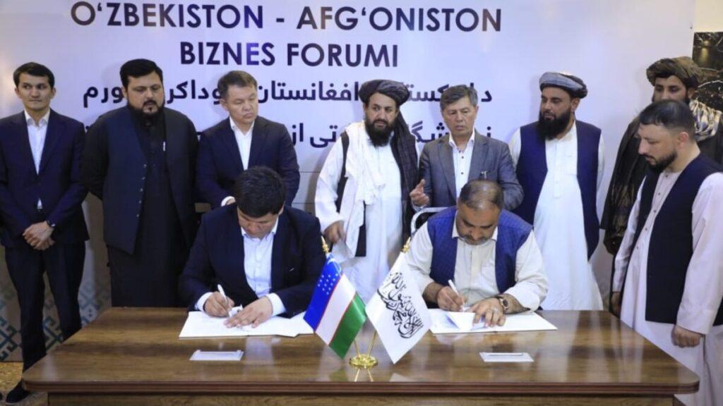 Afghanistan and Uzbekistan Sign Trade Cooperation Agreements