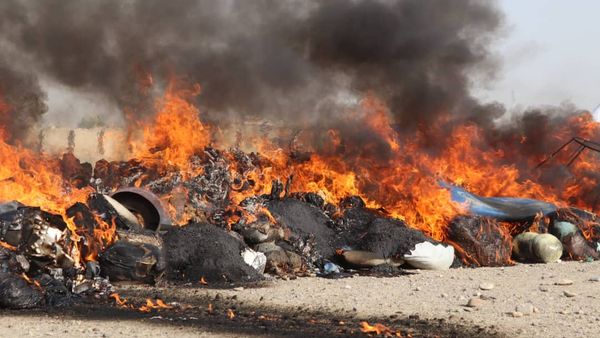Security Forces Destroy Hashish and Bang Factory in Helmand's Washer District