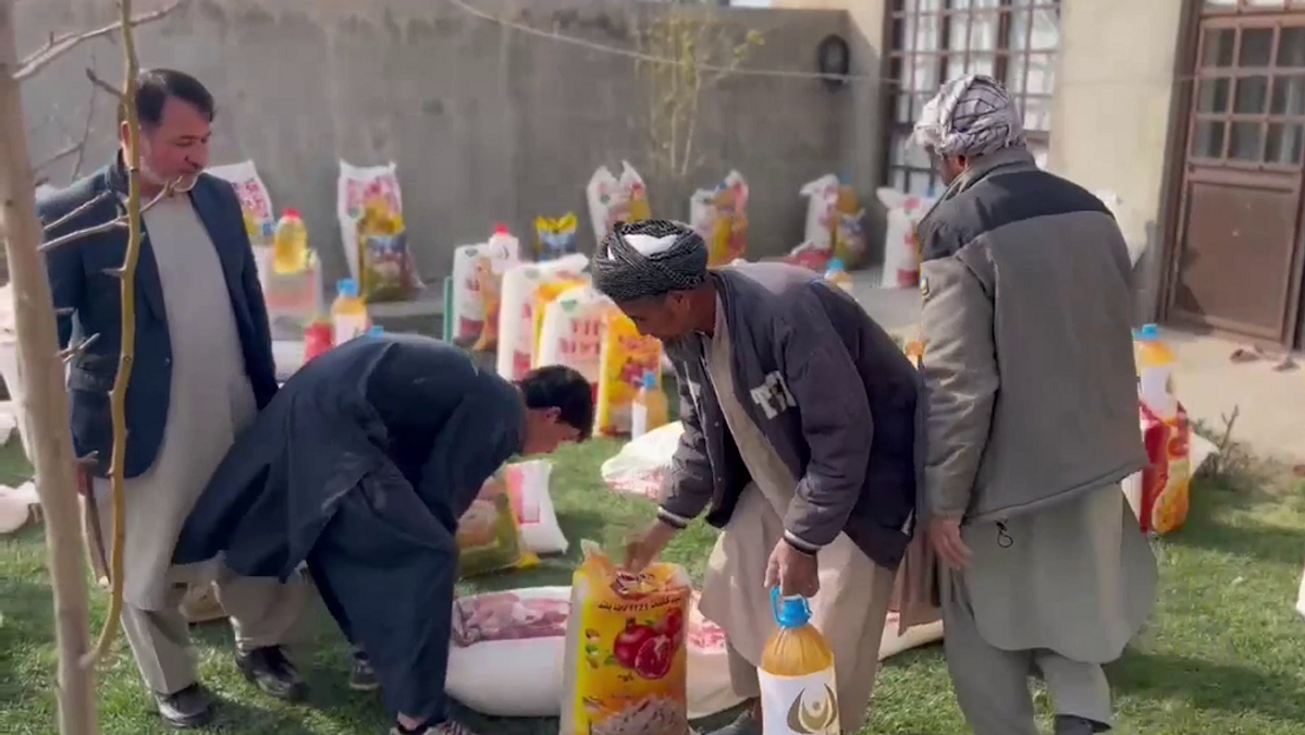 Bayat Foundation Distributes Ramadan Aid to Needy Families in Balkh