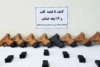 Iranian border police seize weapons near Afghan border in Taybad