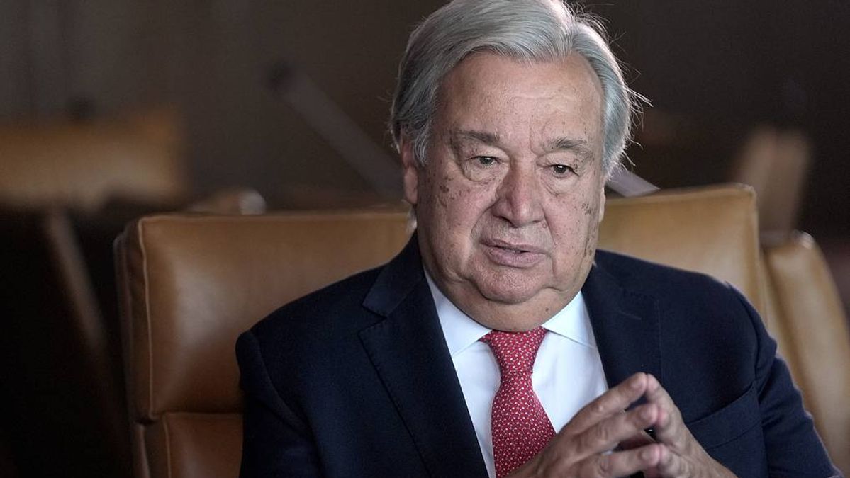 UN Secretary-General Guterres: No Military Solution to Middle East Conflict
