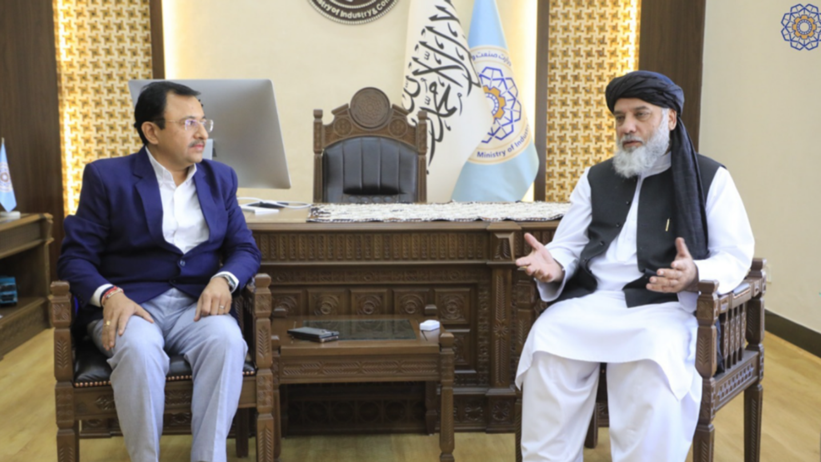 Indian Businessman Expresses Interest in Gemstone Exhibition Hall in Afghanistan