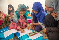 UNICEF Provides Education Supplies and School Rehabilitation in Western Afghanistan