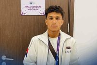 Afghan Taekwondo Athlete Mehdi Yaqoubi Defeats Armenian Opponent in Uzbekistan