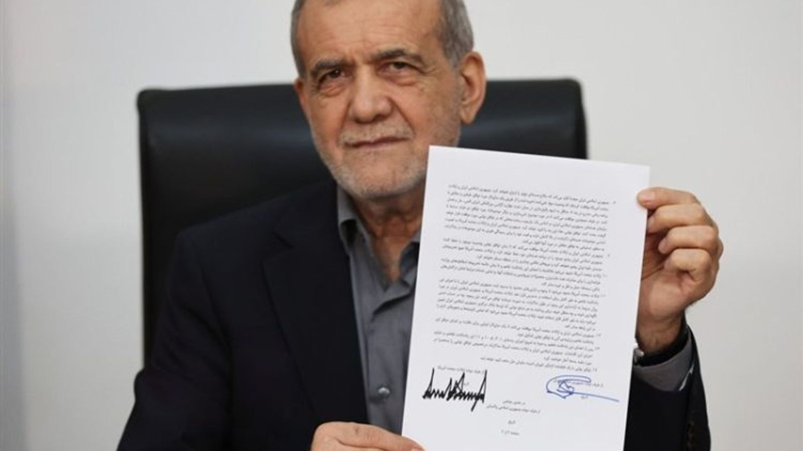 Trump and Pezeshkian Sign Agreement to End US-Iran War