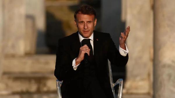 Macron Says Europe, U.S. Growing More Aligned on Ukraine and Middle East