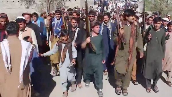 Taliban Holds Armed Rally Against Pakistan in Khost Districts