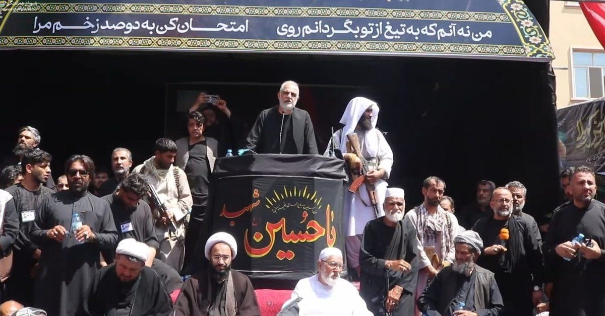 Critic at Herat Ashura Ceremony Accuses Taliban of Ignoring Economic Hardships