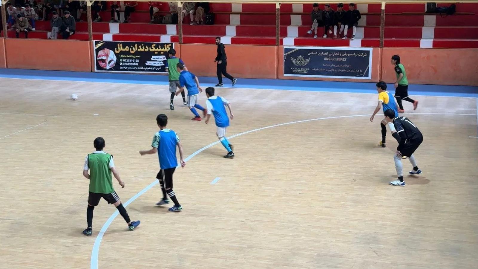 Futsal Trial Competitions Held in Balkh Province