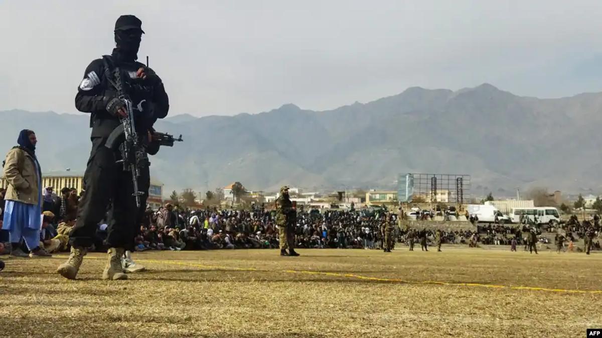Taliban court whips man for theft in Paktia province