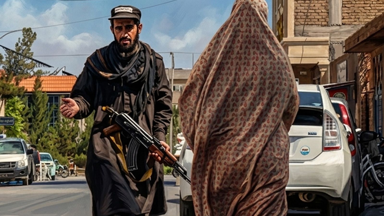 Afghan Girl Describes Fear in Painting Class After Amr-e Maruf Arrests