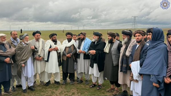 Afghanistan's Industry Minister Visits Kunduz Industrial Park Construction Site