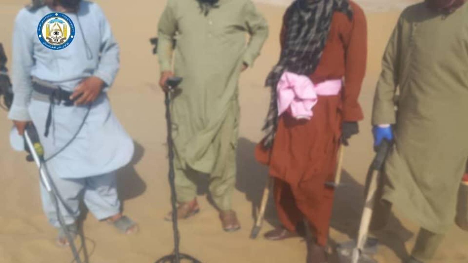 Nine arrested over illegal digging at historic site in Nimroz