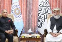 Afghanistan's Minister of Industry and Commerce Meets UN Deputy Special Representative