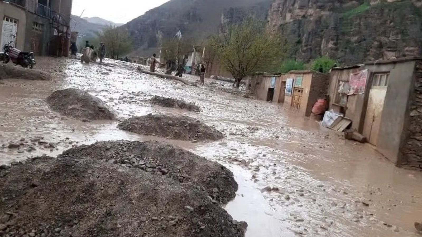 Five Killed in Floods, Storms and Landslides Across Eight Afghan Provinces