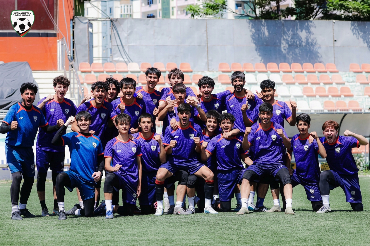 Afghanistan U-20 Team to Open CAFA Championship Against Turkmenistan