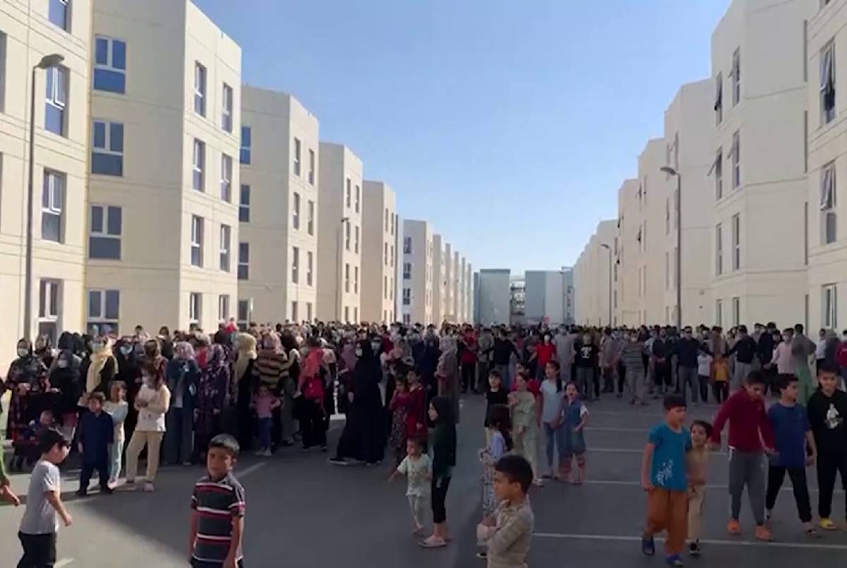 Hundreds of Afghans Remain in Qatar Awaiting Transfer to the United States
