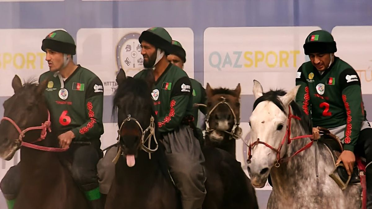 Afghanistan Buzkashi Team Advances to Semifinals of 2026 Kokpar Competitions Against Uzbekistan