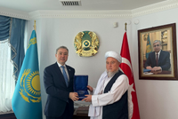 Islamic Emirate of Afghanistan Ambassador Meets Kazakh Counterpart in Ankara