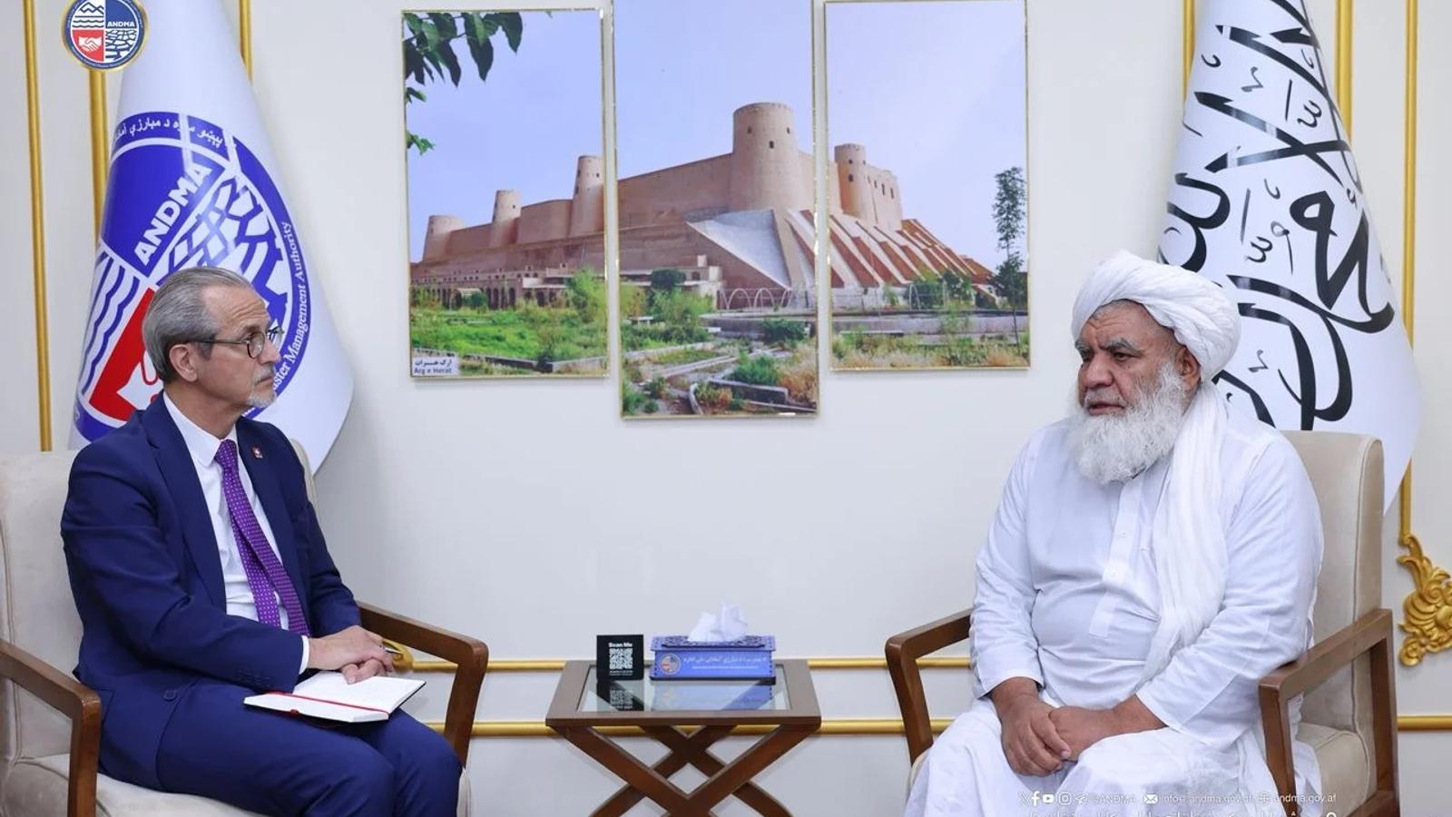 Head of Afghanistan's National Disaster Management Authority Meets Swiss Development and Cooperation Chief