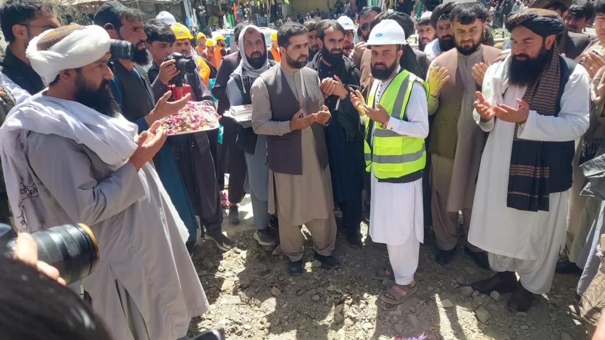 Construction Begins on Road Project in Maidan Wardak’s Sanglakh Area