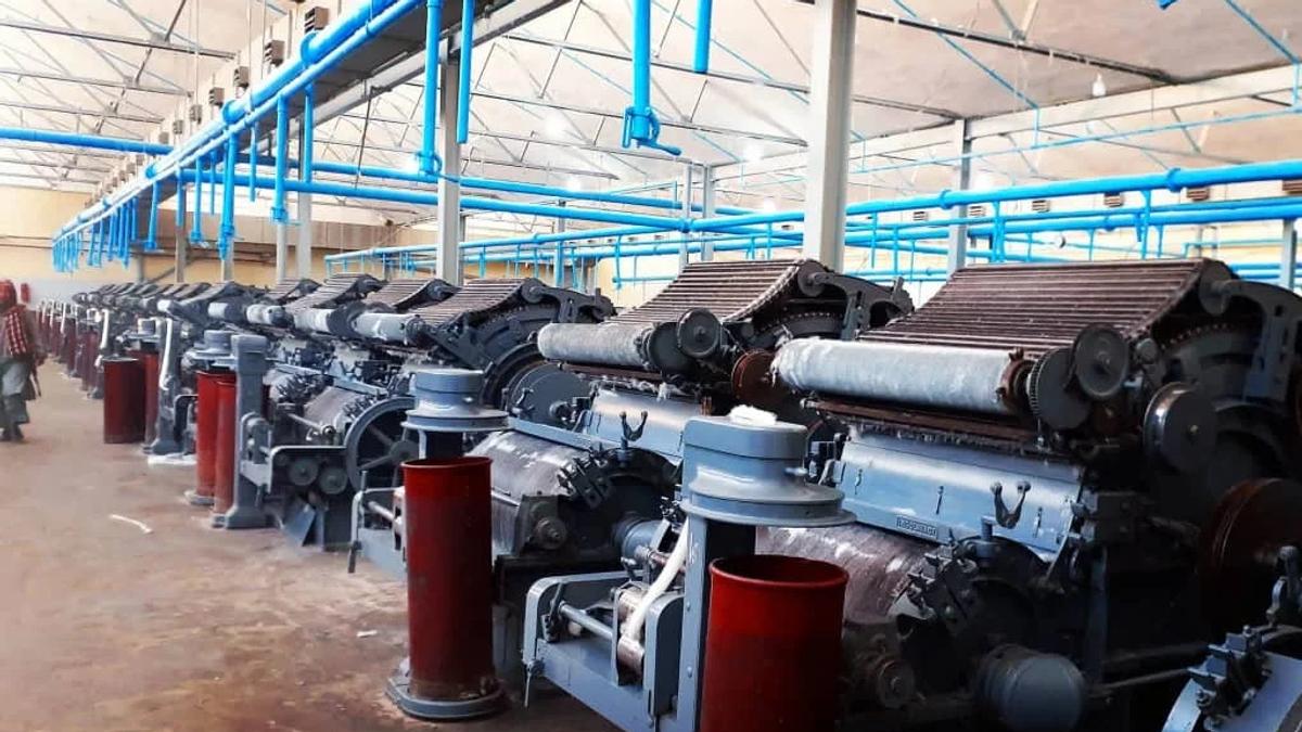 Baghlan Textile Factory Produces Nearly 2,000 Meters of Fabric Daily