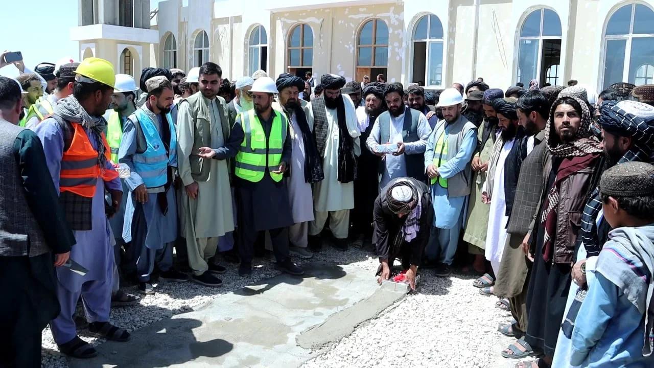 Construction Begins on Cargo Truck Terminal in Balkh Province