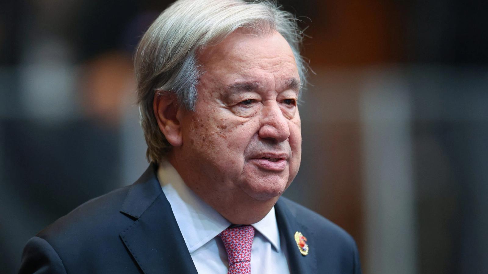 UN's Guterres: Hunger Blocks Children's Path to Education