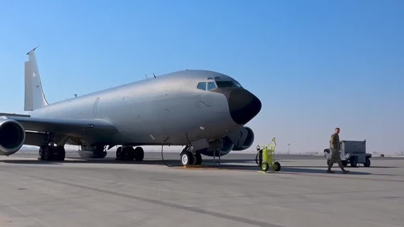 Four US Crew Members Killed in KC-135 Refueling Aircraft Crash in Western Iraq