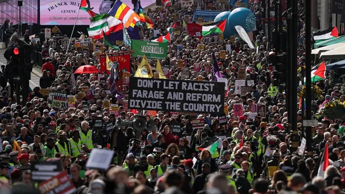 Millions Protest Trump Policies and Iran War Across US, Sanders Calls Conflict Illegal