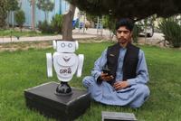 Herat Youth Develops Voice- and Mobile-Controlled Smart Robot