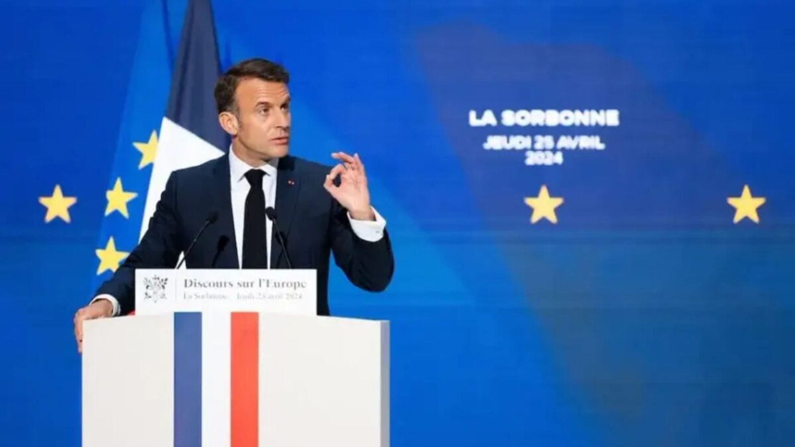Macron Says Military Action Cannot Resolve Iran's Nuclear Crisis