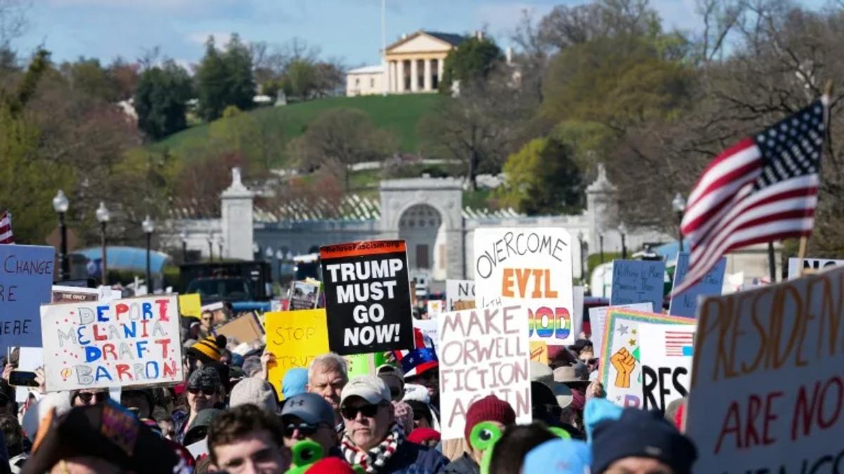 At Least Eight Million Protest Trump's Policies Across All 50 US States