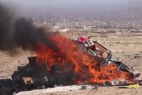 Taliban burn hundreds of musical instruments in Parwan and Laghman