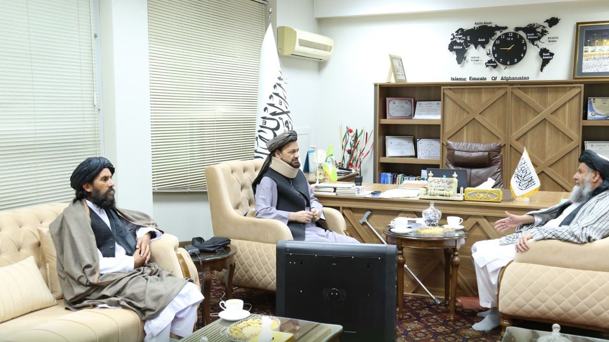 Rural Rehabilitation and Development Minister Meets Kapisa Deputy Governor