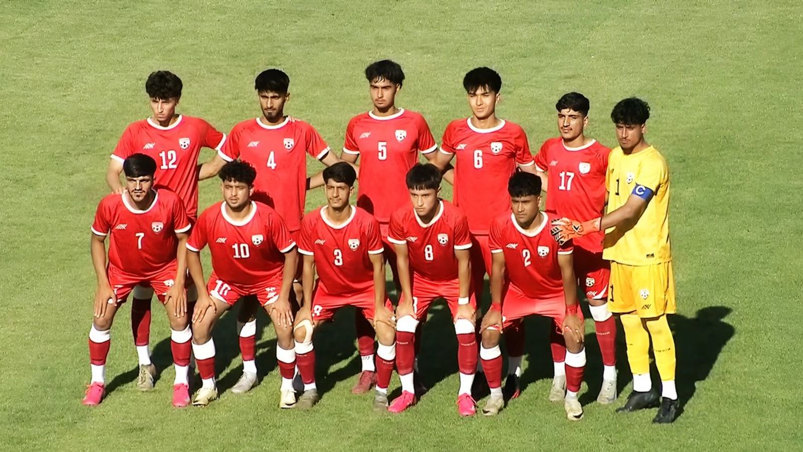 Afghanistan U-20 Football Team Suffers Second Loss in CAFA Championship