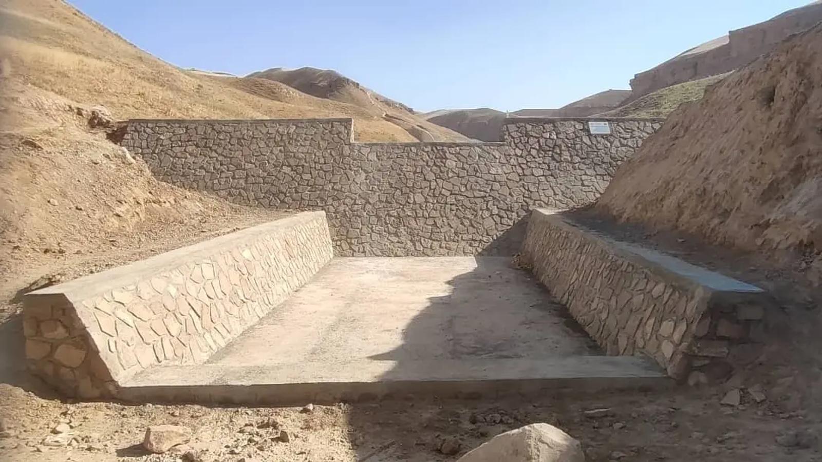 Small Dam Completed in Badghis Province at Cost of 1.79 Million Afghanis