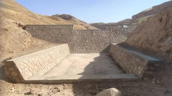 Small Dam Completed in Badghis Province at Cost of 1.79 Million Afghanis