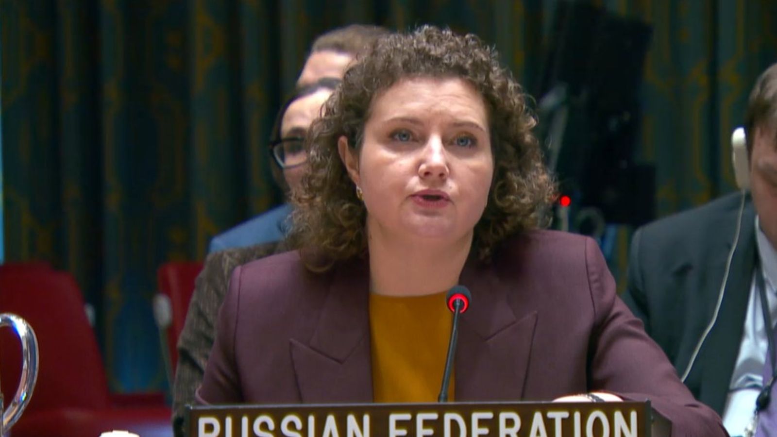 Russian Deputy UN Representative Emphasizes Continuing Sanctions Monitoring Team Contact with Taliban
